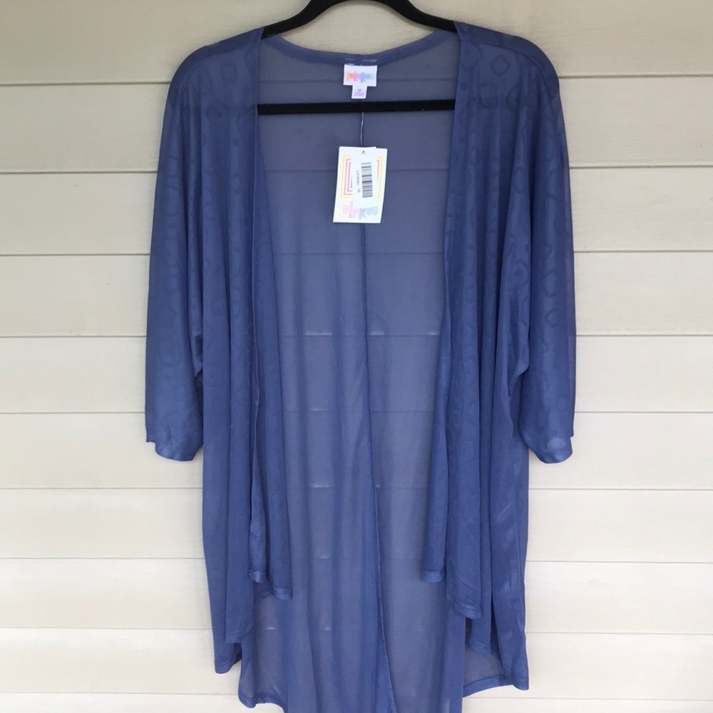 Lula Roe sheer cardigan/kimono